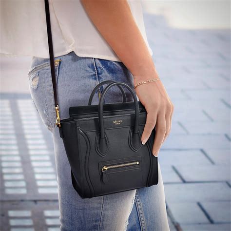 buy celine nano luggage|celine nano luggage tote black.